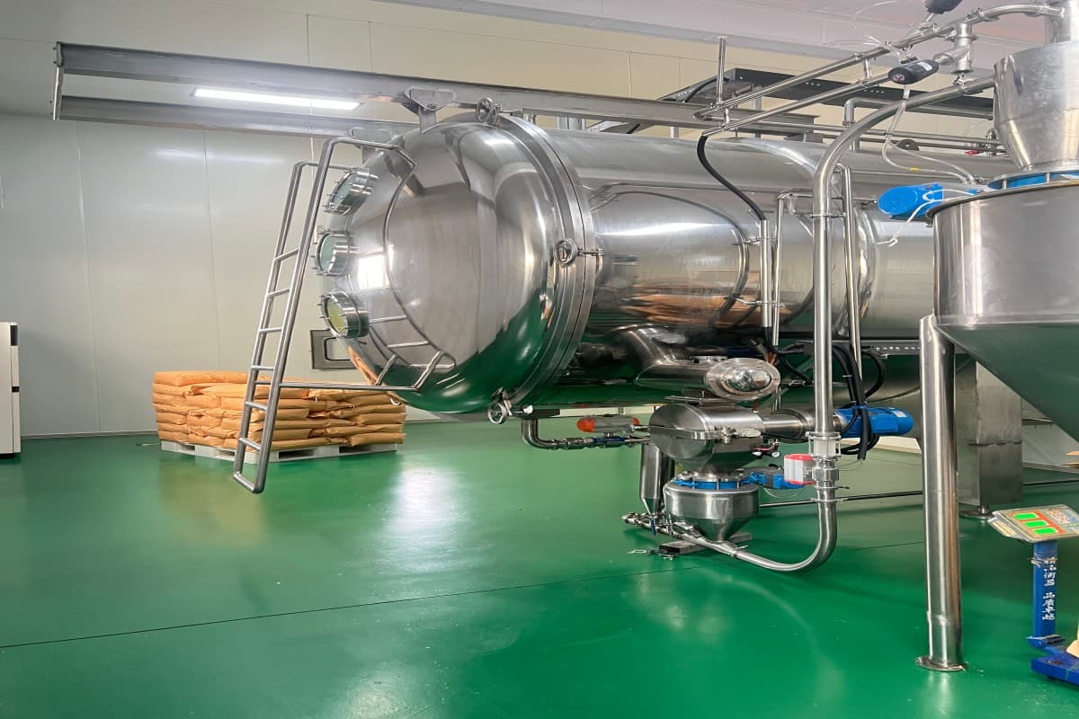 Quality control laboratory at Zibo Jinyuan